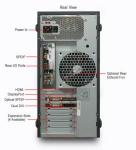Компьютер iP Core 2 Duo E7300/4096/iP43/500Gb/9600GT 1024Mb/Cardreader/DVD-RW/FDD/450W Inwin