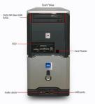 Компьютер iP Core 2 Duo E7300/4096/iP43/500Gb/9600GT 1024Mb/Cardreader/DVD-RW/FDD/450W Inwin